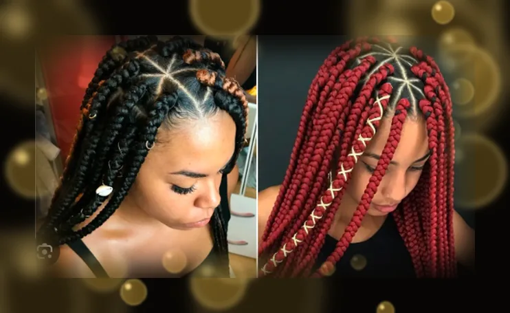 TRIANGLE BRAIDS by CK Braids Studio